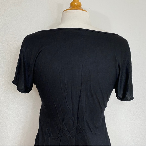 Banana Republic Black V Neck Soft T-Shirt Size XSP - Picture 7 of 13